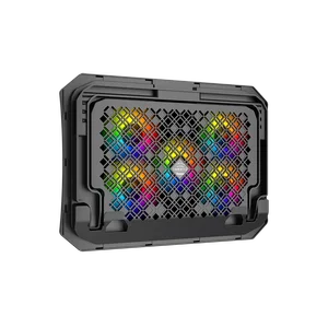 Meetion CP3030 Laptop Cooling Pad – Five Fan RGB Backlight, USB Wired