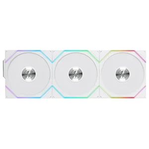 Lian Li UNI FAN SL-INF 120 ARGB Case Fan Triple Pack with L-Wireless Controller – White, Infinity Mirror, Daisy-Chain