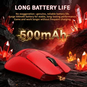 Attack Shark X11 Ultra Wireless Gaming Mouse – High-Performance Lightweight Design, Red