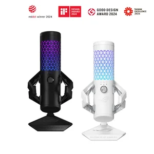 ASUS ROG Carnyx C501 Premium USB Gaming Microphone Cardioid Condenser Mic for Streaming, Podcasting & Gaming