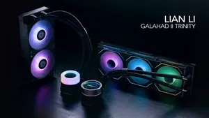 Lian Li Galahad II Trinity 240 240mm AIO Liquid CPU Cooler – Black, ARGB, Intel & AMD