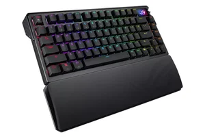 ASUS ROG Azoth PBT Wireless Gaming Keyboard – NX Snow Switch RGB 75% Mechanical Keyboard