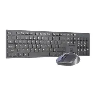 Meetion CW216 2.4G Wireless Keyboard & Mouse Office Combo – Full-Size, Ergonomic Ambidextrous Mouse