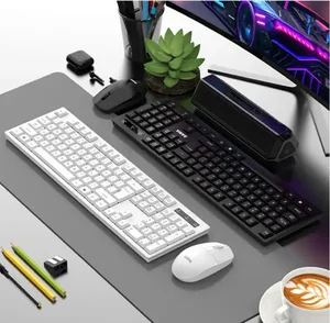 Rapoo 9510M Multi-Mode Wireless Keyboard & Mouse Combo – Ultra-Slim Aluminum Keyboard, Bluetooth & 2.4GHz