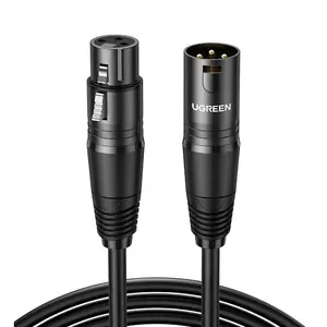 UGREEN 20712 AV130 XLR Microphone Extension Cable – 3-Pin XLR Male to Female, 5 Meter
