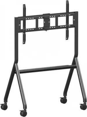ViewSonic VB-STND-009 Slim Trolley Cart Mobile Floor Stand for 55-105" ViewBoard Interactive Displays - 120kg Capacity with Lockable Wheels