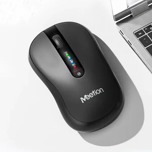 Meetion BTM185 Dual-Mode Wireless Mouse – 2.4G + Bluetooth, 3200 DPI