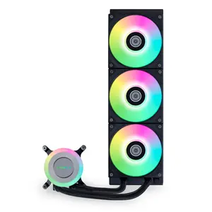Lian Li GA2L36RB Galahad II Lite 360 360mm RGB AIO Liquid CPU Cooler – Black, Intel & AMD