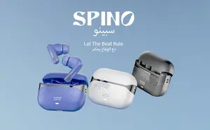 Faster Spino Wireless Earbuds – ENC Noise Cancellation, Voice Assistant, Bluetooth v5.4, Up to 150 Hrs Standby