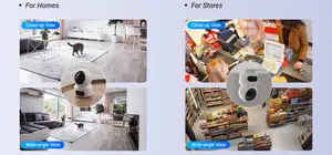 EZVIZ H7c Dual 4MP Outdoor WiFi Pan & Tilt Security Camera – Dual-Lens, 2.8mm Wide-Angle, Full-Color Night Vision, AI Tracking