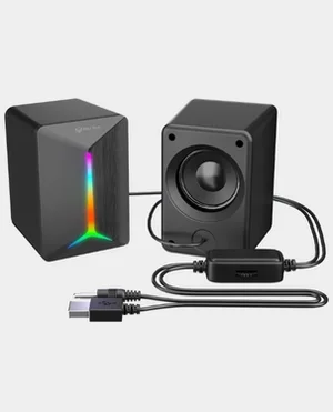 Meetion SP2011 2.0 Desktop Speakers – 3.5mm + USB, 3W x2 RMS