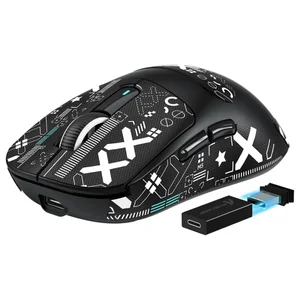 Attack Shark X3 PRO Tri-Mode Lightweight Gaming Mouse with 4K Polling Dongle – Black