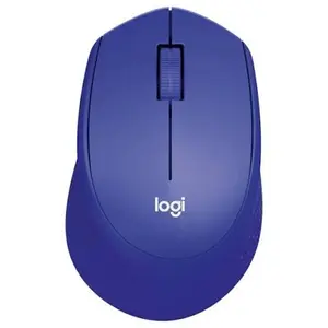 Logitech M331 Silent Wireless Mouse – Blue