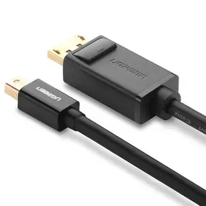 UGREEN 10477 Mini DisplayPort to DisplayPort Cable 1.5M – Mini DP to DP High Speed Display Cable