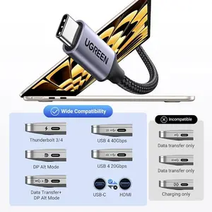 UGREEN USB Type-C to HDMI 8K@60Hz Cable 1m – Direct USB-C to HDMI 2.1 Video Cable