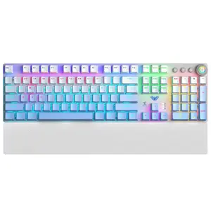 AULA F2088 Air Gradient Blue Brown Switch Mechanical Gaming Keyboard