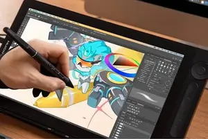 Huion Kamvas 13 (Gen 3) Pen Display with Stand – 13.3" Fully Laminated Screen, PenTech 4.0, 16384 Pressure Levels