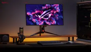 ASUS ROG Swift OLED PG27UCDM 27" 4K UHD QD-OLED Gaming Monitor - 240Hz HDMI 2.1 HDR True Black