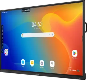 ViewSonic ViewBoard IN8605-C 86" Google EDLA Certified Interactive Display Android 16 - 8GB RAM 128GB, WiFi, AI Tools for Large Classrooms & Halls