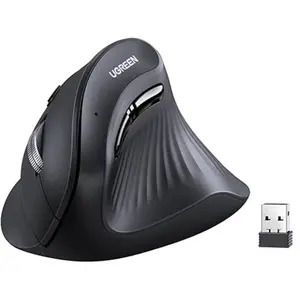 UGREEN Multi-Mode Vertical Wireless Mouse | Ergonomic Bluetooth & 2.4G