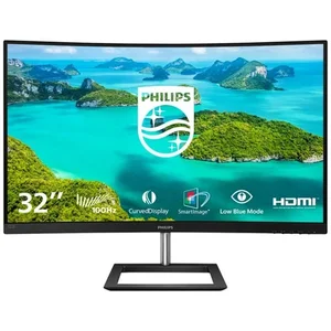 Philips 322E1CB 31.5" Curved FHD VA Monitor 100Hz 1500R Frameless with Adaptive Sync - Home & Office Large Screen Display