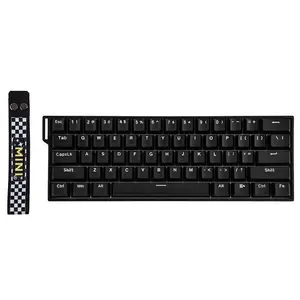 AULA Mini60 HE Black Side Engraved Stormrise Magnetic Switch Tri-Mode Mechanical Gaming Keyboard - Wireless Hot-Swap RGB