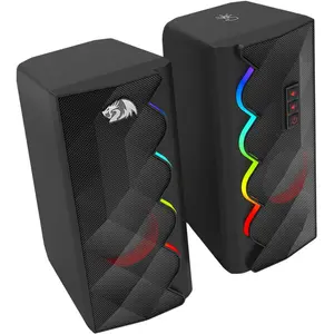 Redragon Cipher GS522 Hi-Fi Stereo RGB Computer Speakers with USB and Aux