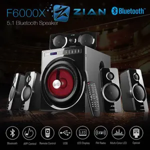 F&D F6000X 5.1 Channel Bluetooth Home Theater Speaker System