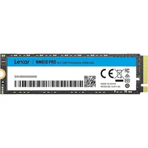 Lexar NM610 Pro 500GB NVMe M.2 2280 SSD - 3300MB/s Read Speed, Original New