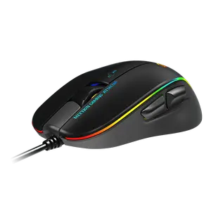 Meetion GM23_2023 RGB Gaming Mouse – 12800 DPI, Adjustable Weight, USB Wired