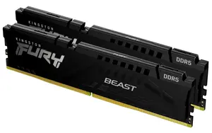 Kingston FURY Beast 16GB DDR5 6000MHz CL36 Desktop Gaming RAM – Non-RGB, Intel XMP/AMD EXPO