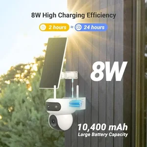 EZVIZ HB90/SP Dual-Lens 4MP+4MP Solar-Powered Outdoor WiFi Security Camera – PAanoramic View