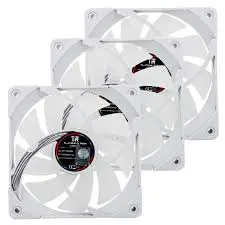Thermalright TL-C12QW-S ARGB 120mm PWM High Performance Case Fan (3-Pack) – White