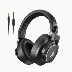 MAONO MH700 Professional Studio Monitor Headphones 50mm Drivers Over-Ear Wired DJ Headset for Recording Podcasting Music Production