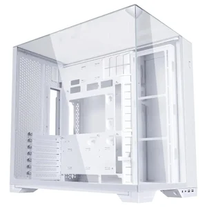 Lian Li O11VPW O11 Vision Compact ATX Mid-Tower Case – White, 3-Side Tempered Glass, Back-Connect, 408mm GPU, 360mm Radiator