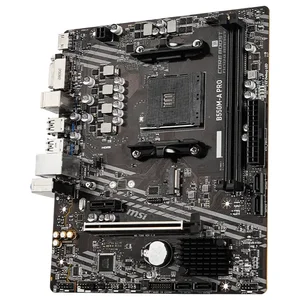 MSI B550M A PRO MAX WiFi AMD AM4 DDR4 microATX Motherboard – PCIe 4.0, Ryzen 5000 Ready