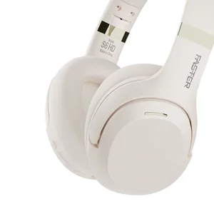 Faster S6 Wireless Headphones – Extra Soft Leather, Foldable Design, Bluetooth v5.3, Up to 30 Hrs Playtime