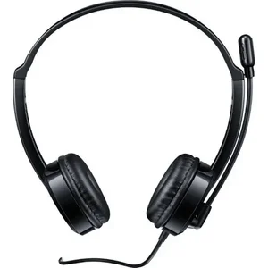 Rapoo H102 Wired Stereo Headset – 3.5mm Jack, Adjustable Mic, Lightweight Headphones with Clear Audio