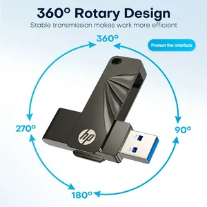 HP 762w 128GB USB 3.2 Flash Drive – High-Speed USB Pen Drive, Plug & Play, Durable Compact Design