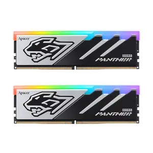 Apacer Panther 32GB (2x16GB) DDR5 6000MHz CL38 Desktop Gaming RAM Kit – Black, Intel XMP & AMD EXPO