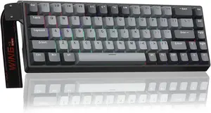 AULA Win68 HE Pro Light Grey + Dark Grey Wing Chun Magnetic Switch Mechanical Gaming Keyboard