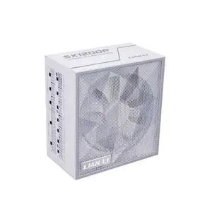 Lian Li SX1200P SX Platinum 1200W 80 Plus Platinum Power Supply – White, UK, High-End Gaming PSU