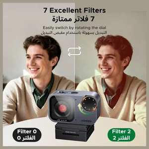 UGREEN AI-Powered 2K FINE Webcam – Smart Auto-Framing HD Camera with AI Tracking for PC & Laptop