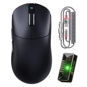 Attack Shark X8 Ultra 8KHz Tri-Mode Wireless Gaming Mouse with C06 Ultra Cable – Black
