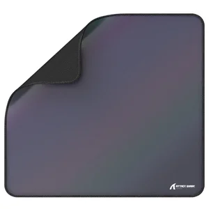 Attack Shark CM03 eSport Gaming Mouse Pad – Rainbow Coated, Stitched Edges, Grey