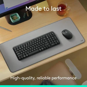 Logitech K250 Compact Wireless Bluetooth Keyboard - Slim Multi-Device Keyboard for Laptop, PC, Tablet & Phone (920-013491)