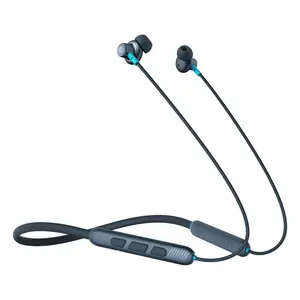 Faster TG-330 Wireless Neckband Earphones – ENC Noise Cancellation, Bass Boosted Sound, Magnetic Touch, In-Ear Design