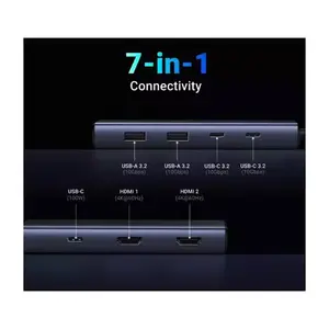 UGREEN USB-C to 2x USB-A 3.2 2x USB-C 3.2 2x HDMI PD Port Converter