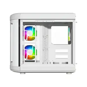Thunder Rogue TGC-657W Mid-Tower ATX Gaming Case White with 3 ARGB Fans