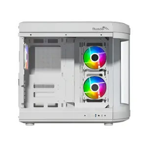 Thunder Rogue TGC-657W Mid-Tower ATX Gaming Case White with 3 ARGB Fans